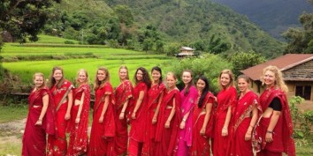 Volunteering in Thuli Besi Village, Lamjung